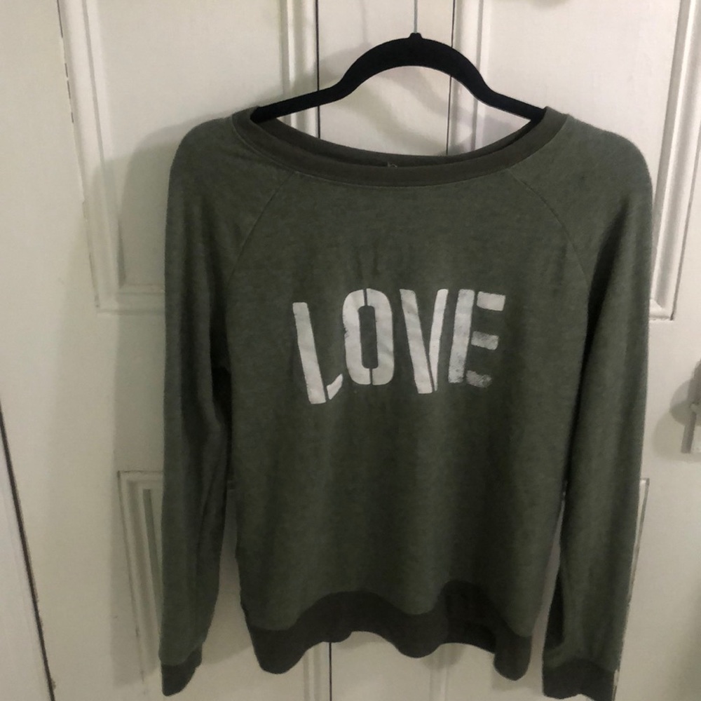 GRAYSON /THREADS love sweatshirt